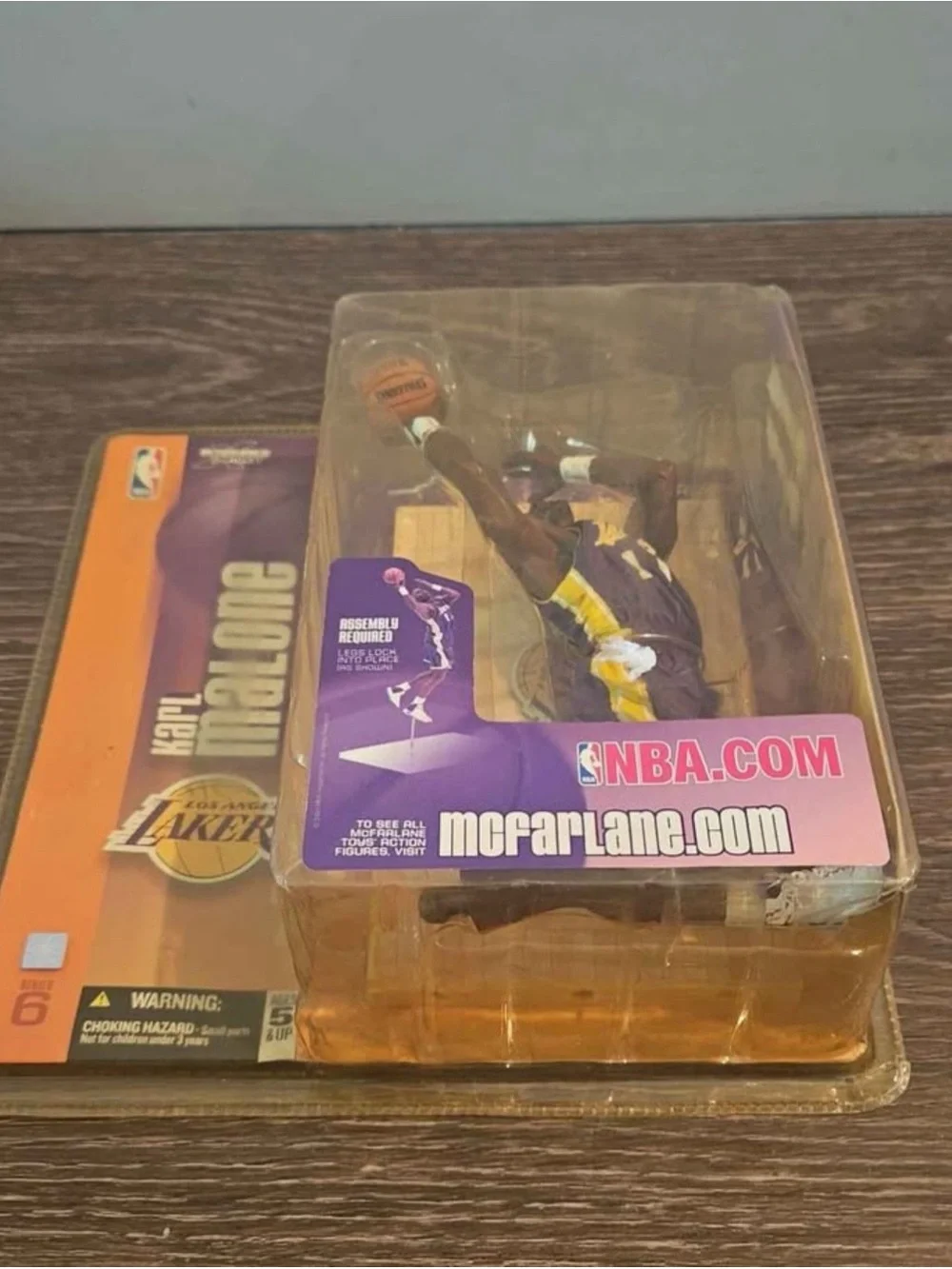 NBA Macfarlane Figure Karl Malone Los Angeles Lakers